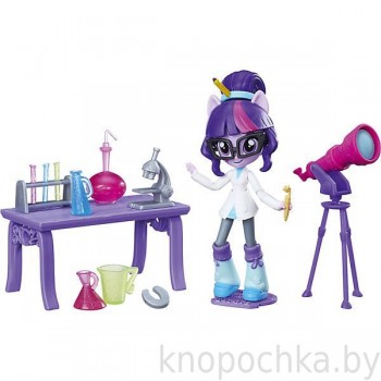 Мини-кукла Твайлайт Спаркл Научный класс Equestria Girls